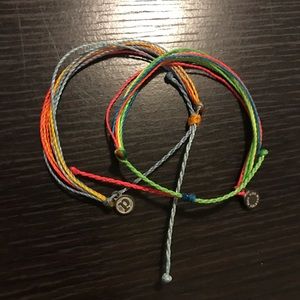 Colorful PuraVida bracelet set